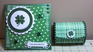 St. Patrick's Day Card and Balsa Box